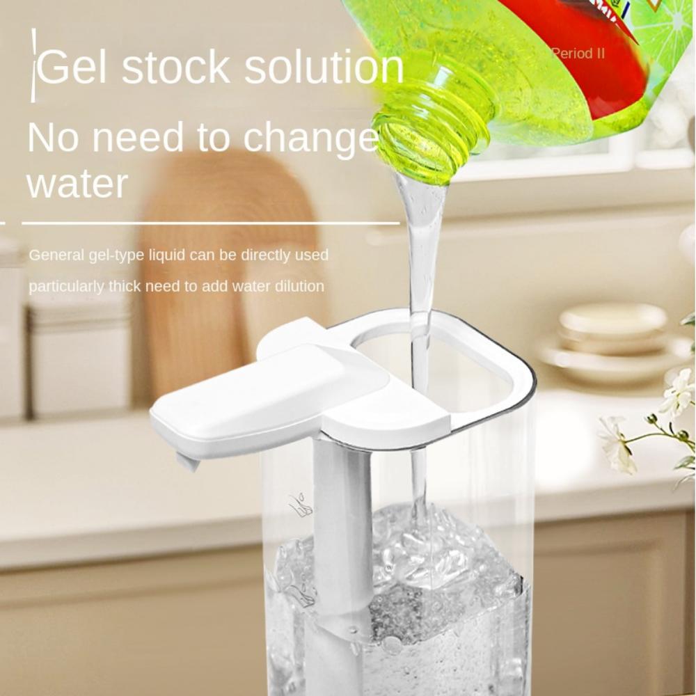 High Capacity Sensor Hand Sanitizer Machine Infrared Induction Smart Dish Soap Bottle  Sponge