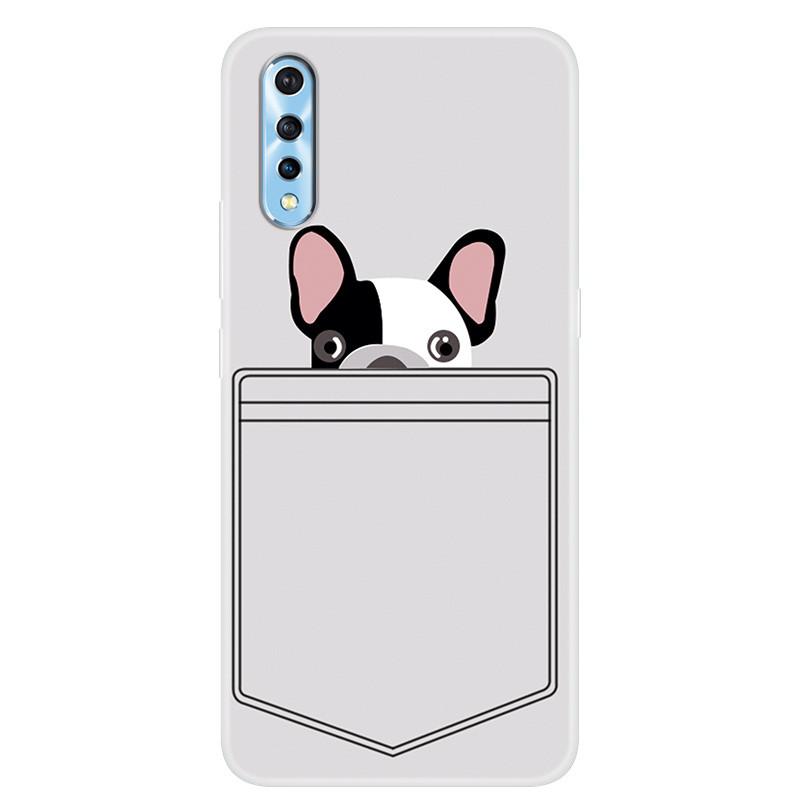 For Vivo V17 Neo Case Soft Silicone Back Case for Vivo S1 1907 6.38" Phone Cover For Vivo V17Neo V 17 neo 1907 Cases Bumper Capa