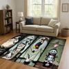 Nightmare Before Christmas Cartoon Jack Living Room Non-Slip Area Rug Carpet for Bedroom Kids Playroom Sofa,Home Doormat