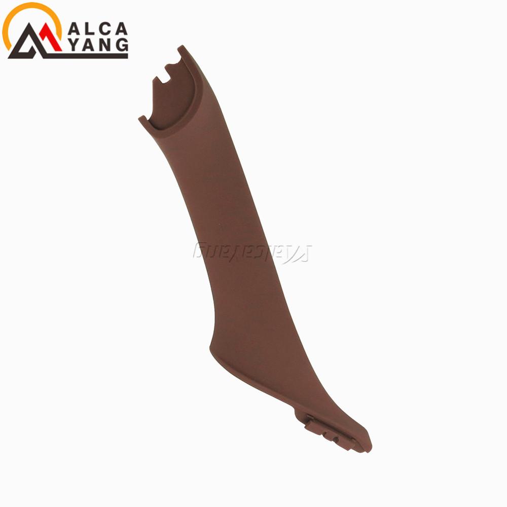 Gray Beige Black Car Left Right Inside Interior Handles Inner Door Panel Handle Pull Trim Cover For BMW 5 Series F10 F11