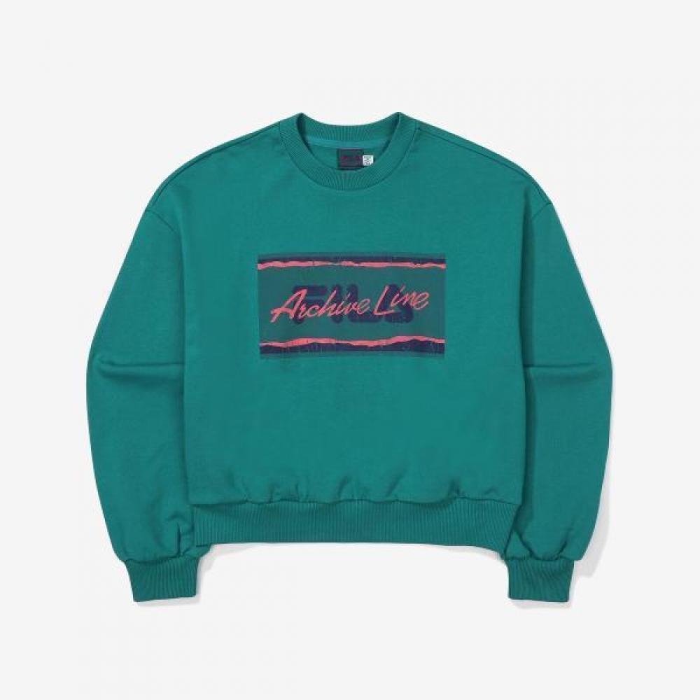 Fila Archive Semi Crop Sweatshirt painted/90