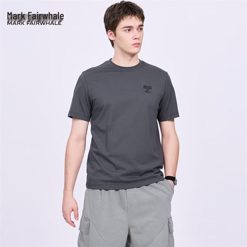 Mark Fairwhale Embroidered Crew Neck Short Sleeve T-shirt S