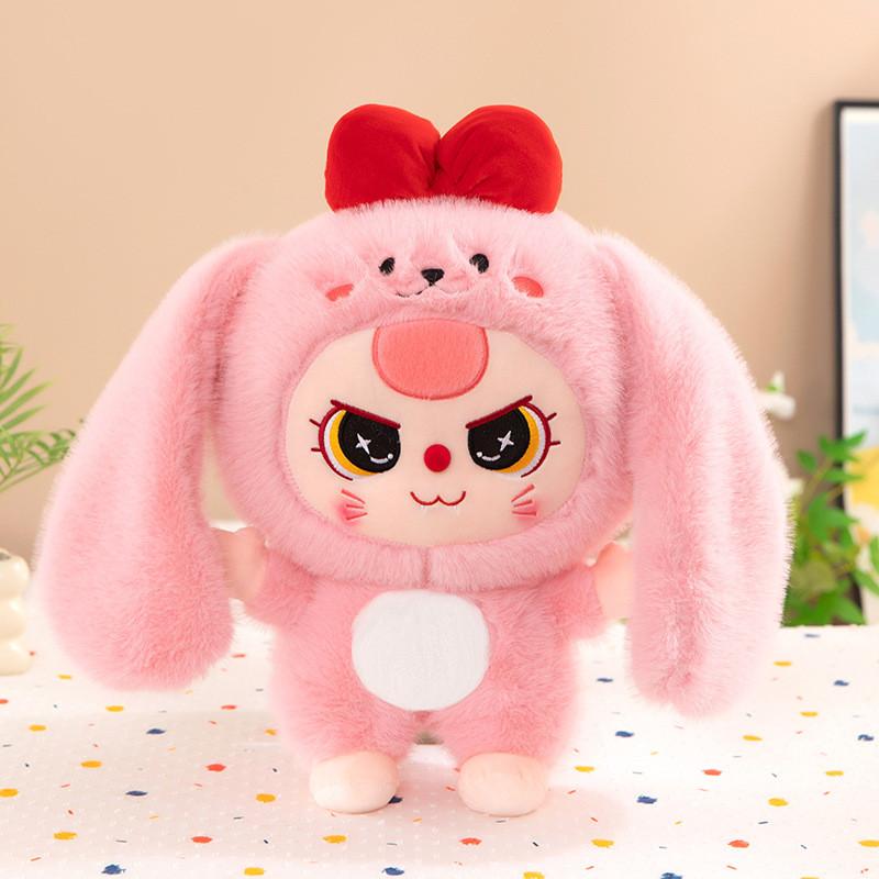Three Year Adorable Old Plush Bear Pillow Soft Cuddly Doll Gift For Girls