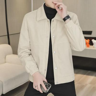 Korean Style Trendy 2024 Men's Autumn/Winter Jackets - Thick, Warm, Casual Youth Fashion Tops