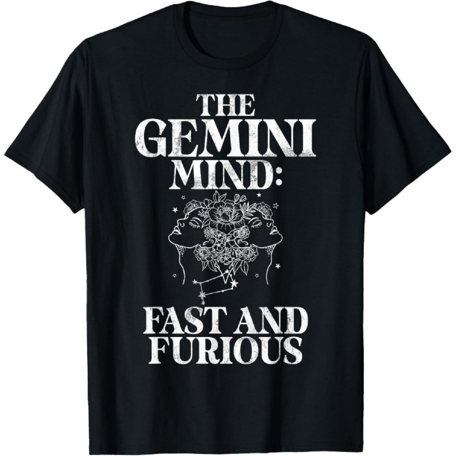 The Gemini Mind fast and furious Gemini T-Shirt XXXXXL разноцветный