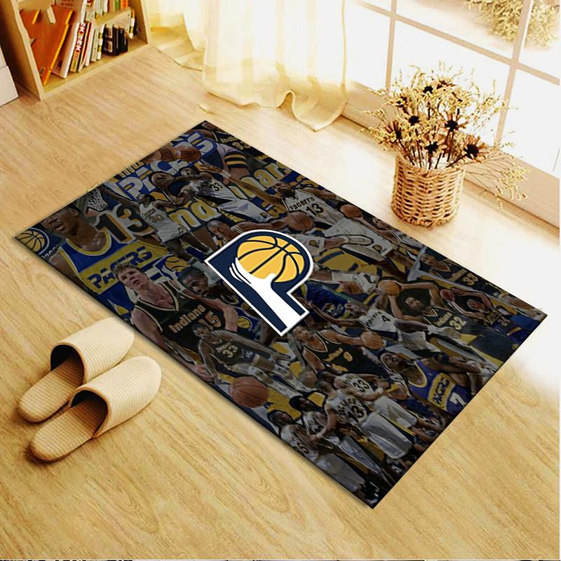 Indiana Pacers Carpet Rug for Living Room Bedroom Home Sofa Decoration,Kids play Non-slip Floor Mat