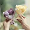 Flower Crochet Bouquet Eternal Flower Daisy Knitted Flower Graduation Bouquet Wedding Gift For Guest MotherS Day Gifts