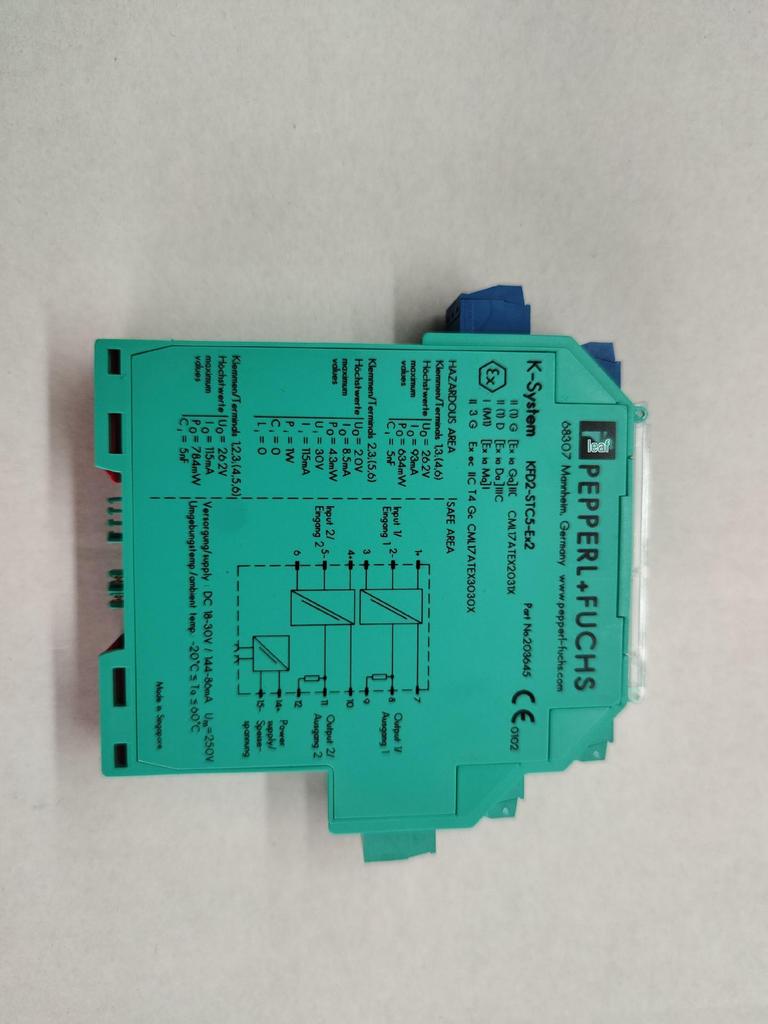 Safety Barrier KFA6 Series: Models SOT2-EX2, SR2-EX1.W.LB, SR2-EX2.W EX1.W