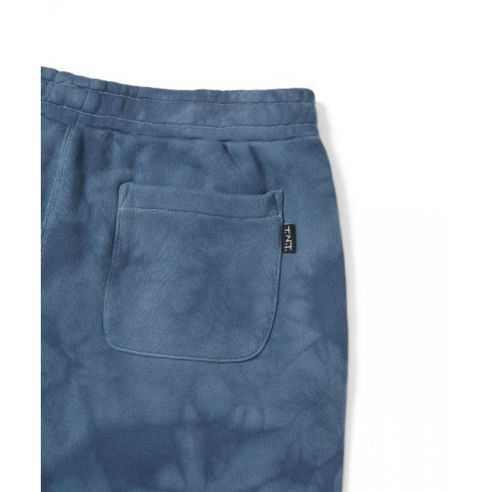 Uneven Dyed Sweatpant Blue