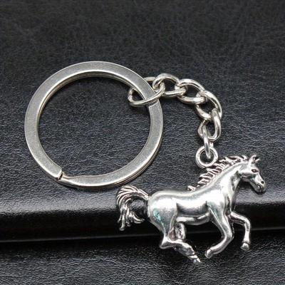 Handmade Retro Horse Pendant Charm for DIY Jewelry and Keychains