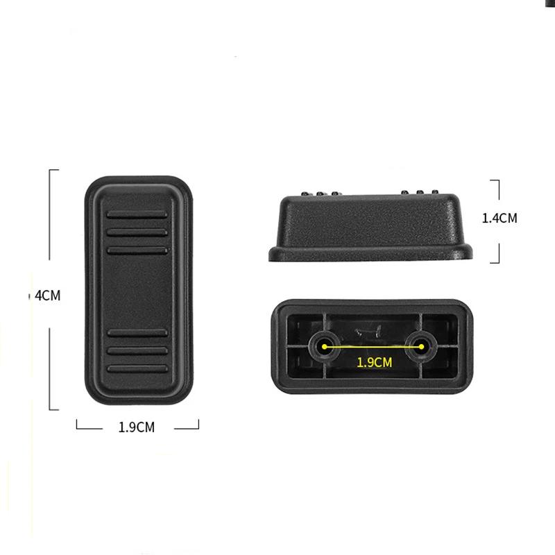 Multi-Size Suitcase Feet Pads Anti-Slip Durable Luggage Bottom Stand Replacement Parts for Daily Use