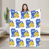 Four and X Blanket Bfdi Fuzzy Awesome Soft Throw Blankets for Coverlet Decoration