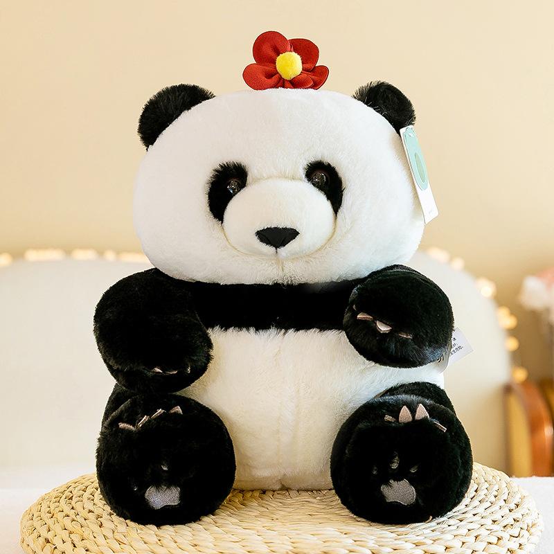 New Panda Prince Doll Flower Girl Doll Birthday Gift Cute Home Ornament Grabbing Machine Doll Gift