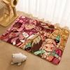 Animation Toilet-bound Hanako-kun Floor Mat Floor Mat Soft Flannel Non-Slip Door  Rug for Living Room