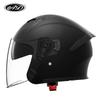 Unisex Full-Season Motorcycle Half Helmet With Thermal Lining ECE/3C Certified Safety Headgear Scooter Riders