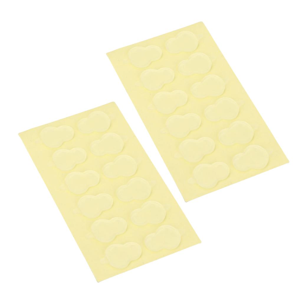 240 st Docka Klar Tejp 18x14x1,5mm Vattentät Avtagbar Klibbig Dubbelsidig Självhäftande Pad