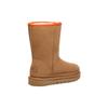 UGG Classic Short Zipper Tape Logo Boot 'Chestnut' Women's 1144035-CHE