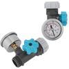 Nastavitelný ventil regulátoru tlaku vody G3/4in s manometrem pro skleníkovou zahradní závlahu