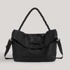 Wide Strap Crossbody Messenger Bag for Women 2025 New Niche Design Textured Sports Gym Bag Lazy Style Handbag for Women