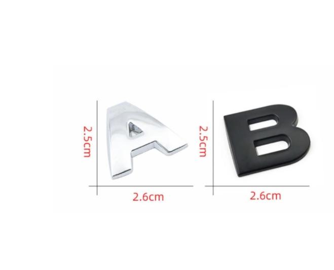AAYJ1 For RENAULT DACIA DUSTER Car Metal 3D Letters Hood Emblem Logo Badge Car Stickers Styling Car Accessories Wording 3D Letter hj67