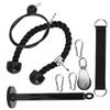 8Pcs Portable Fitness Equipment DIY Pulley Rope Exercise Arm Strength Training Triceps