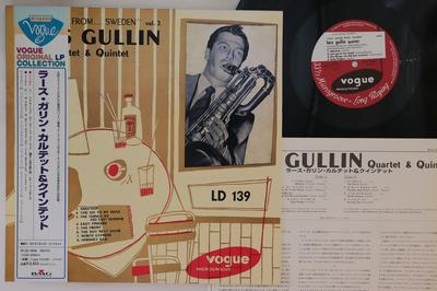LP Record LARS GULLIN QUINTET  New Sound From Sweden Vol. 3 BVJJ2938LD139 VOGUE 1997 Japan Obi Jazz Used