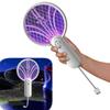 Portable Electric Mosquito Racket Mini Plug-in Mosquito Killer Fly Swatter Bug Zapper  Household