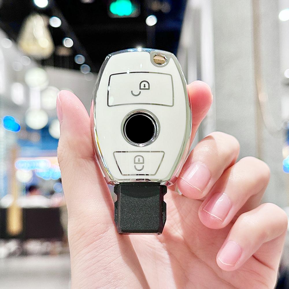 For Mercedes Benz A C R G Class Gla Cla Glk Glc Cls W204 W463 W176 W251 W205 A200 A260 Fashion Tpu Key Case Cover Shell Fob
