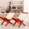 Doll House Zakka Chair Model Realistic Dollhouses Folding Chair Realistic Play Chair Realistic 1:12 Model Mini Size Toy