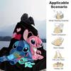 1pc Stitch Printing Blanket - Soft, All-Season Throw for Living Room, Bedroom,Travel