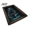 Bedroom Decorative Mat 3D Visual Halloween Rug, Non-Slip Creepy Bathroom Dust Proof Entrance Washable Spooky Floor for Kitchen Home Decor