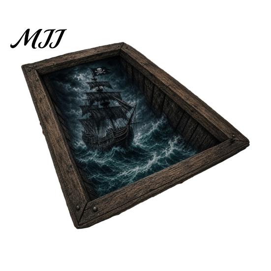 Bedroom Decorative Mat 3D Visual Halloween Rug, Non-Slip Creepy Bathroom Dust Proof Entrance Washable Spooky Floor for Kitchen Home Decor