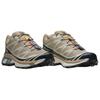 SALOMON XT-6 Komfortabelt Allsidig Overlag Lær Pustende Lavsko Løpesko Unisex Løpesko Khaki Svart 477374