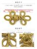 5 Pair Good Chinese Handmade Cheongsam Buttons Knot Fastener Closures DIY Sewing