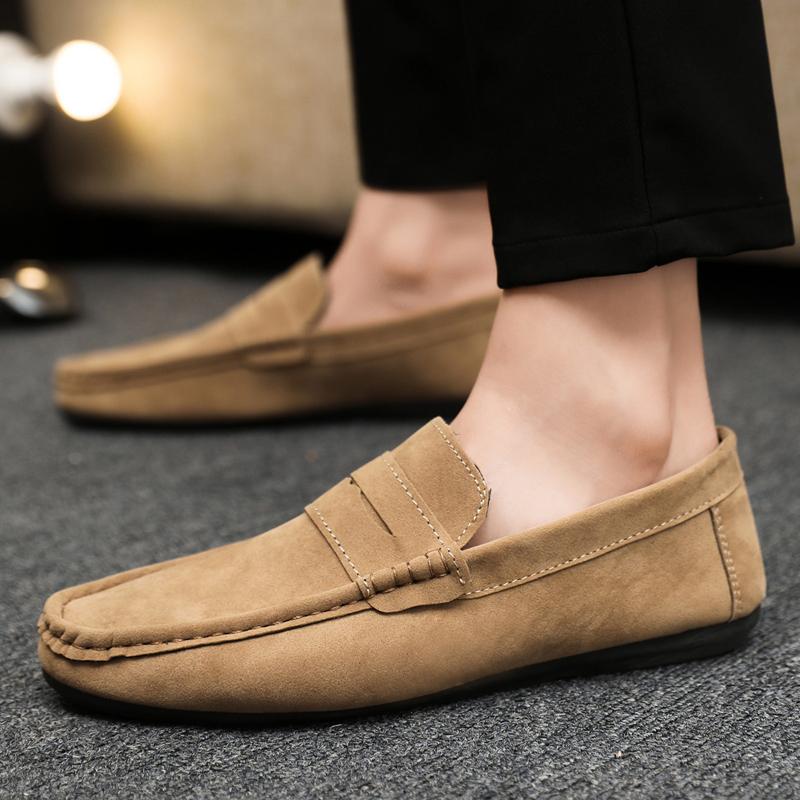 Men's Casual Shoes Summer Moccasins Men Loafers Leisure Non Slip Flats Lightweight Soft Slip on Driving Shoe Sapatenis Masculino