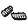 Gloss Black Front Kidney Grille Double Rib For BMW E92 E93 LCI 2 Doors 2011-2014