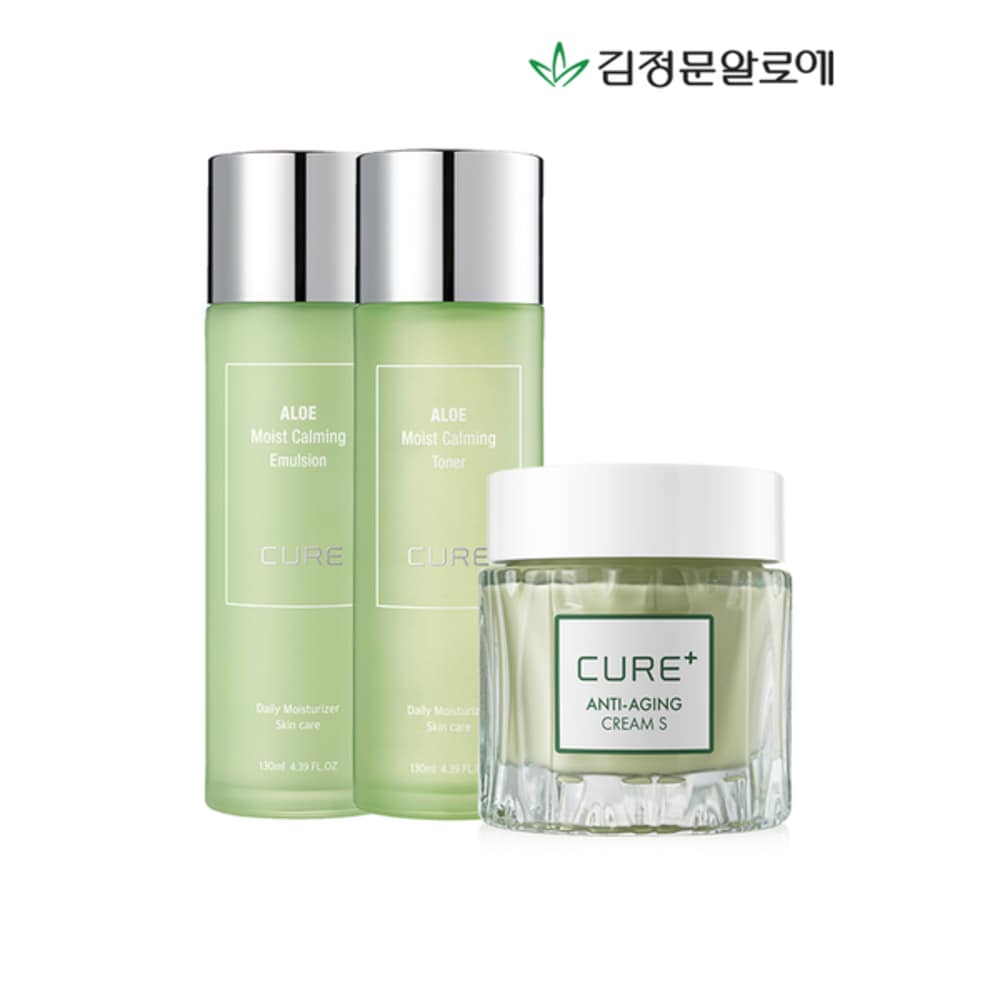 

CURE Calming Toner + Emulsion + Anti-Aging Cream