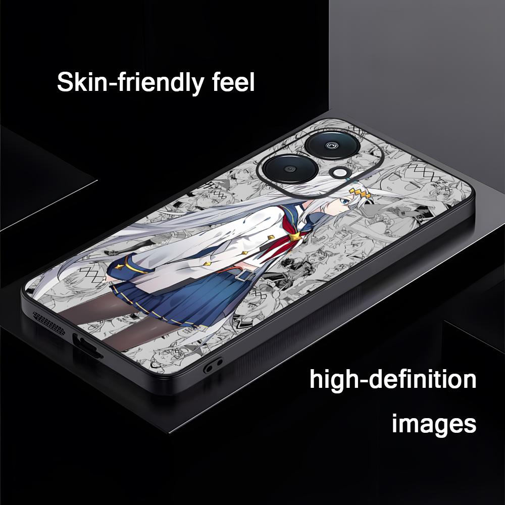 

Чехол для телефона с игрой Uma Musume Pretty Derby для Xiaomi Redmi 14C 13C 12C Note14 13 12 11 10 Pro Plus S Мягкий черный чехол для телефона Redmi Note11Pro4G5G
