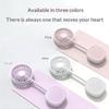 Drop Resistant Mini Magnetic Fan USB Rechargeable Portable Small Fan for Phones Hiking Climbing Outdoor Use