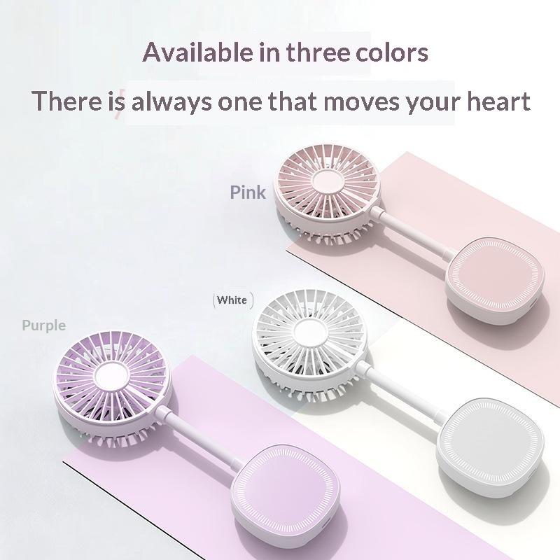 Drop Resistant Mini Magnetic Fan USB Rechargeable Portable Small Fan for Phones Hiking Climbing Outdoor Use