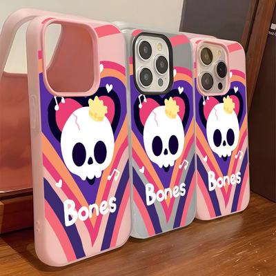 Drop-Proof Full Coverage Halloween Skeleton Case for iPhone 16/17 Pro Max