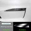 For Tesla Model X  TPU Blackened Headlight Taillight Foglight Protective Film for Model S 2024 Black Color Changing Films