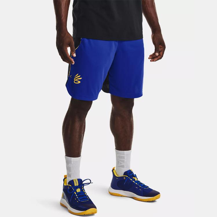 Under Armour Elastic Waist Sports Shorts Men shorts Royal-Blue 1362002-400