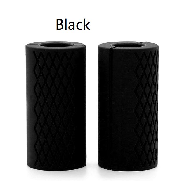 Manere groase cu bară pentru gantere Suport pentru ridicare de greutăți din silicon Pad de protecție anti-alunecare Echipament de fitness pentru culturism