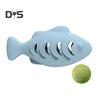 Silicone Fish Cat Toy with Catnip Balls Bite-Resistant Teeth Cleaning Toy for Indoor Cats Interactive Fish Doll for Bored Relief
