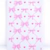 50Pcs Stylish Pink Bow Thank You Tote Bags Decorative Gift Bags for Birthday Wedding Christmas Carnival Party Events