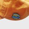 CHILL SPORTS CLUB Dolphin Club 6-Panel Ball Cap Top Ball Marker Orange