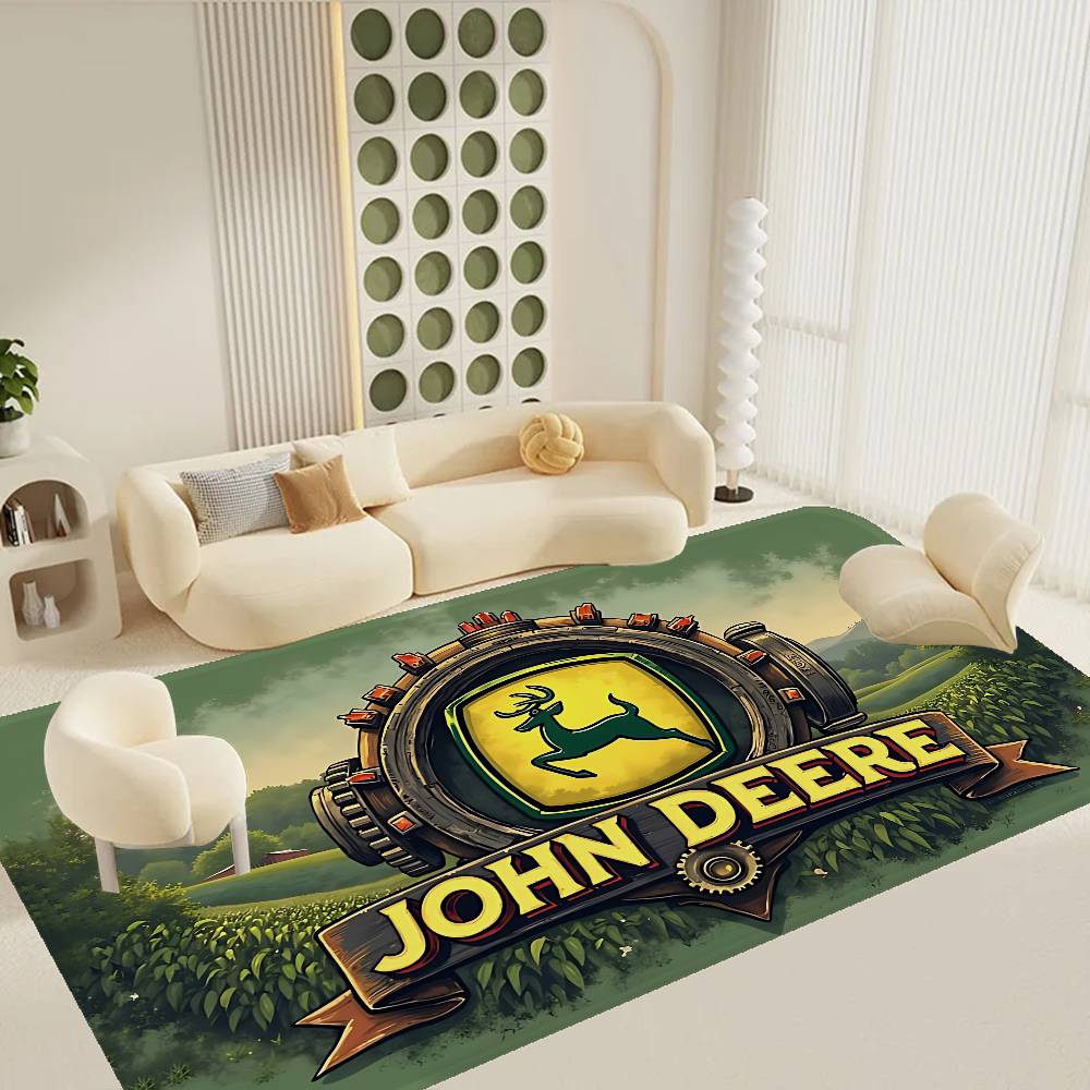 Agricultural Equipment J-John Deere Bathroom Mat Anti-slip Absorb Water Long Strip Cushion Bedroon Mat Welcome Doormat
