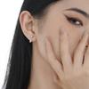 New Creative Metal Irregular Water Drops Stud Earrings for Women Vintage Zinc Alloy Color Geometric Earrings Birthday Gift