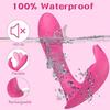 Wearable Panty Vibrator App Remote Control Butterfly Vibrator, Realistic Dildo Vibrator Rabbit Vibrator with 9 Vibrating Modes Sex Toys for Women